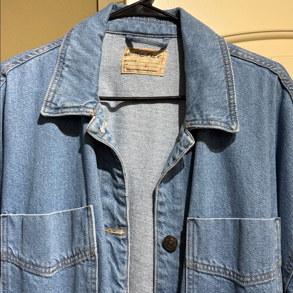 Free People Blue Jean Jacket - Picture 12 of 13